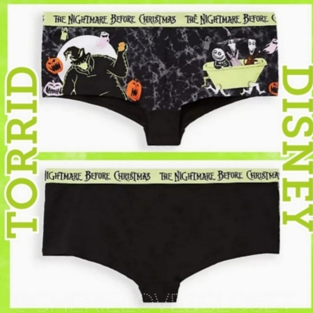 TORRID Disney Nightmare Before Christmas Panty! NWT!